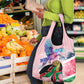 Kenya Independence Day Grocery Bag with Lilac Breasted Roller - Unique Version