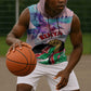 Personalized Kenya Independence Day Sleeveless Hoodie with Lilac Breasted Roller - Unique Version - African Pride