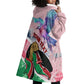 Personalized Kenya Independence Day Wearable Blanket Hoodie with Lilac Breasted Roller - Unique Version