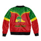 Personalized Ethiopia Bomber Jacket with Lion of Judah Flag Style - Special Version