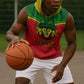 Personalized Ethiopia Sleeveless Hoodie with Lion of Judah Flag Style - Special Version - African Pride