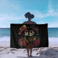 Sugar Skull Couple Valentine Sarong Roses Romantic Love