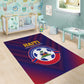 Afro Haiti Football Area Rug Come On Les Grenadiers