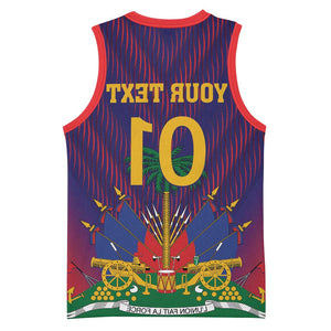 Custom Afro Haiti Football Basketball Jersey Come On Les Grenadiers - African Pride