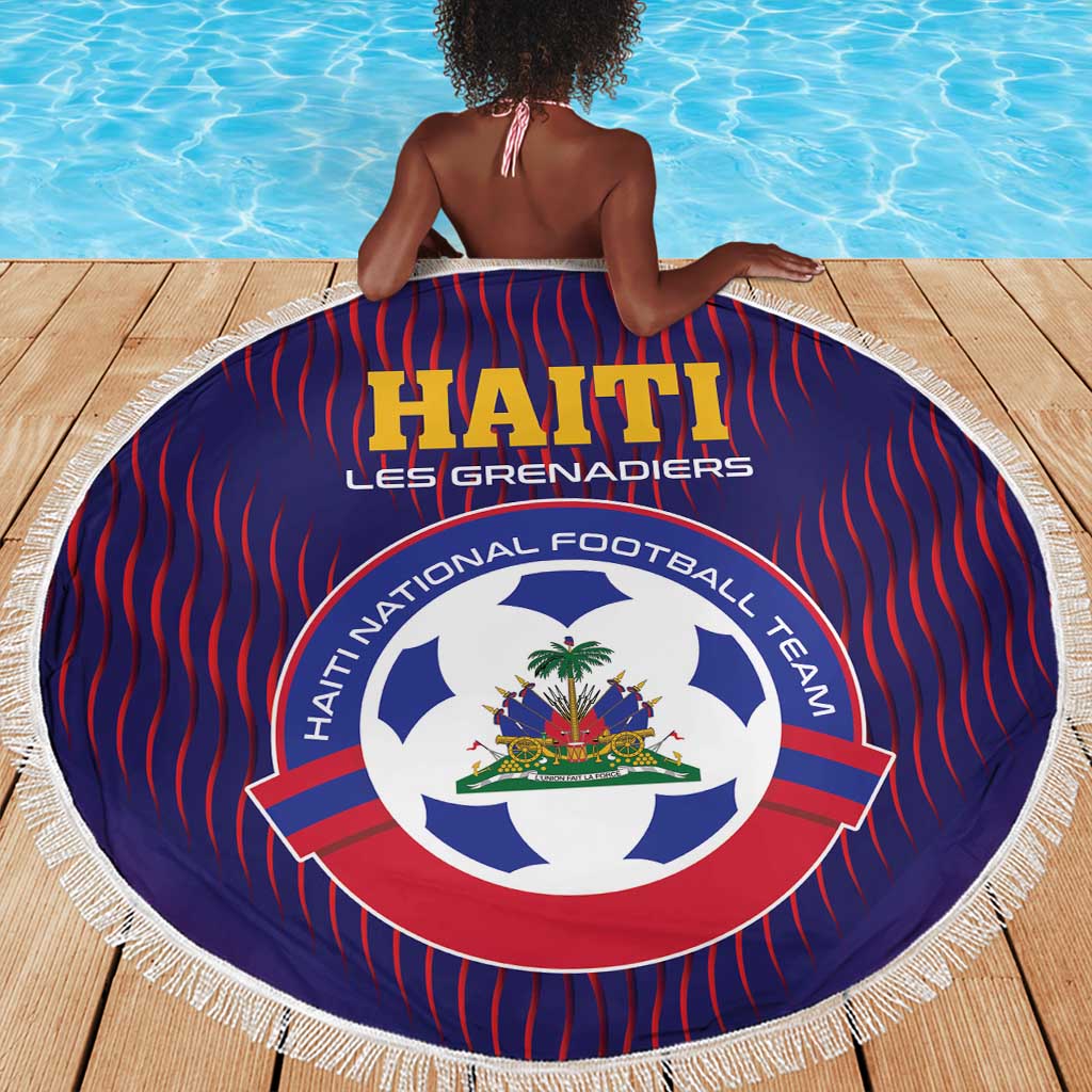 Afro Haiti Football Beach Blanket Come On Les Grenadiers