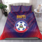 Afro Haiti Football Bedding Set Come On Les Grenadiers