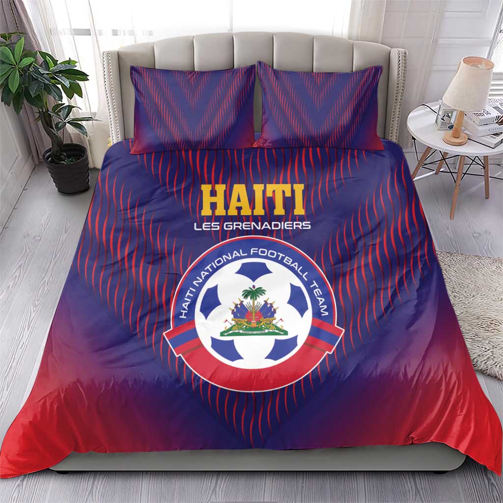 Afro Haiti Football Bedding Set Come On Les Grenadiers