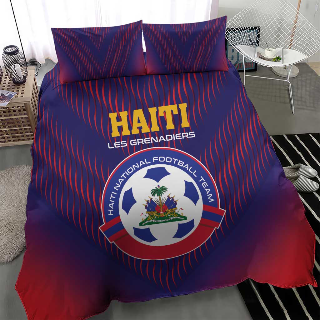 Afro Haiti Football Bedding Set Come On Les Grenadiers