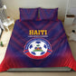 Afro Haiti Football Bedding Set Come On Les Grenadiers