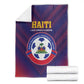 Afro Haiti Football Blanket Come On Les Grenadiers