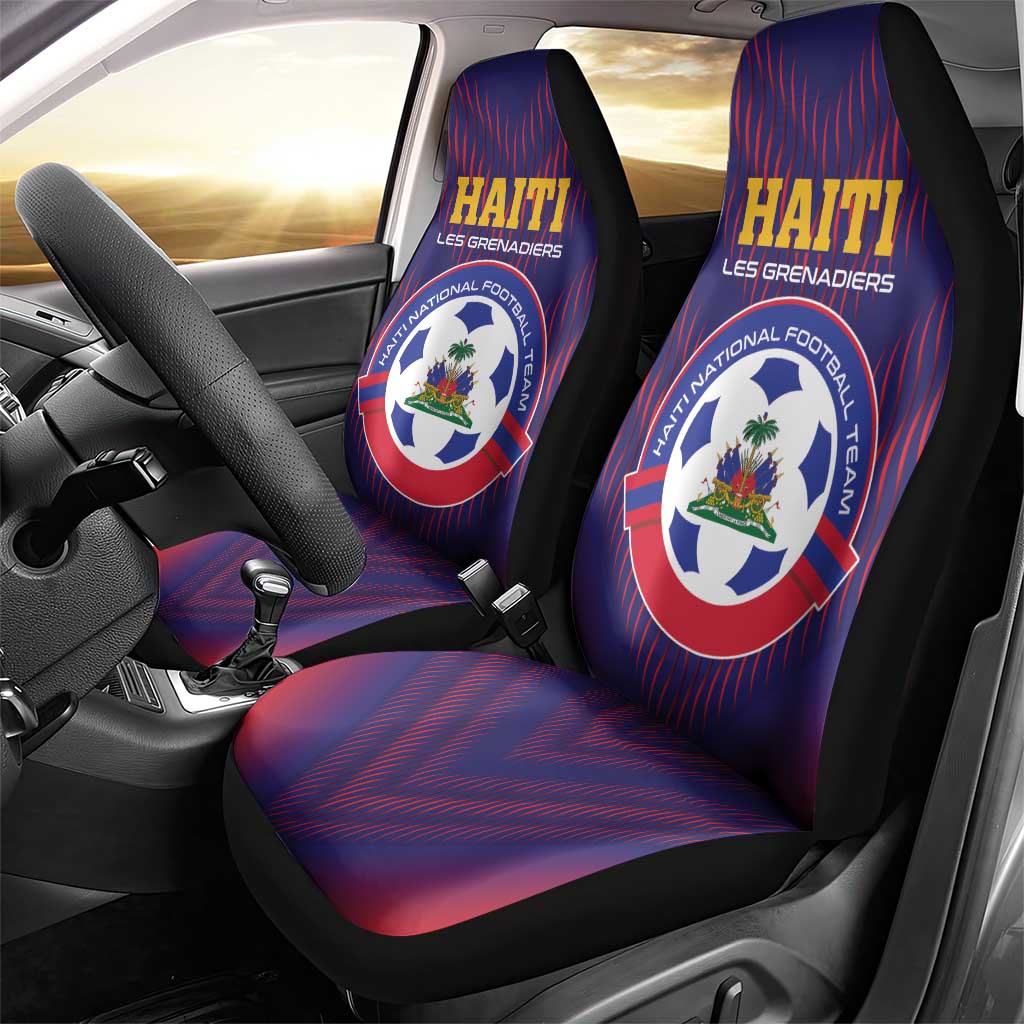 Afro Haiti Football Car Seat Cover Come On Les Grenadiers