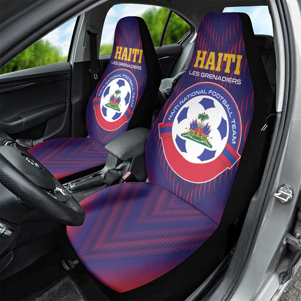 Afro Haiti Football Car Seat Cover Come On Les Grenadiers