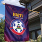 Afro Haiti Football Garden Flag Come On Les Grenadiers