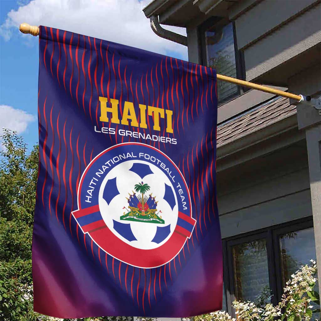 Afro Haiti Football Garden Flag Come On Les Grenadiers