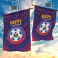 Afro Haiti Football Garden Flag Come On Les Grenadiers