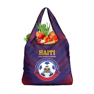 Afro Haiti Football Grocery Bag Come On Les Grenadiers