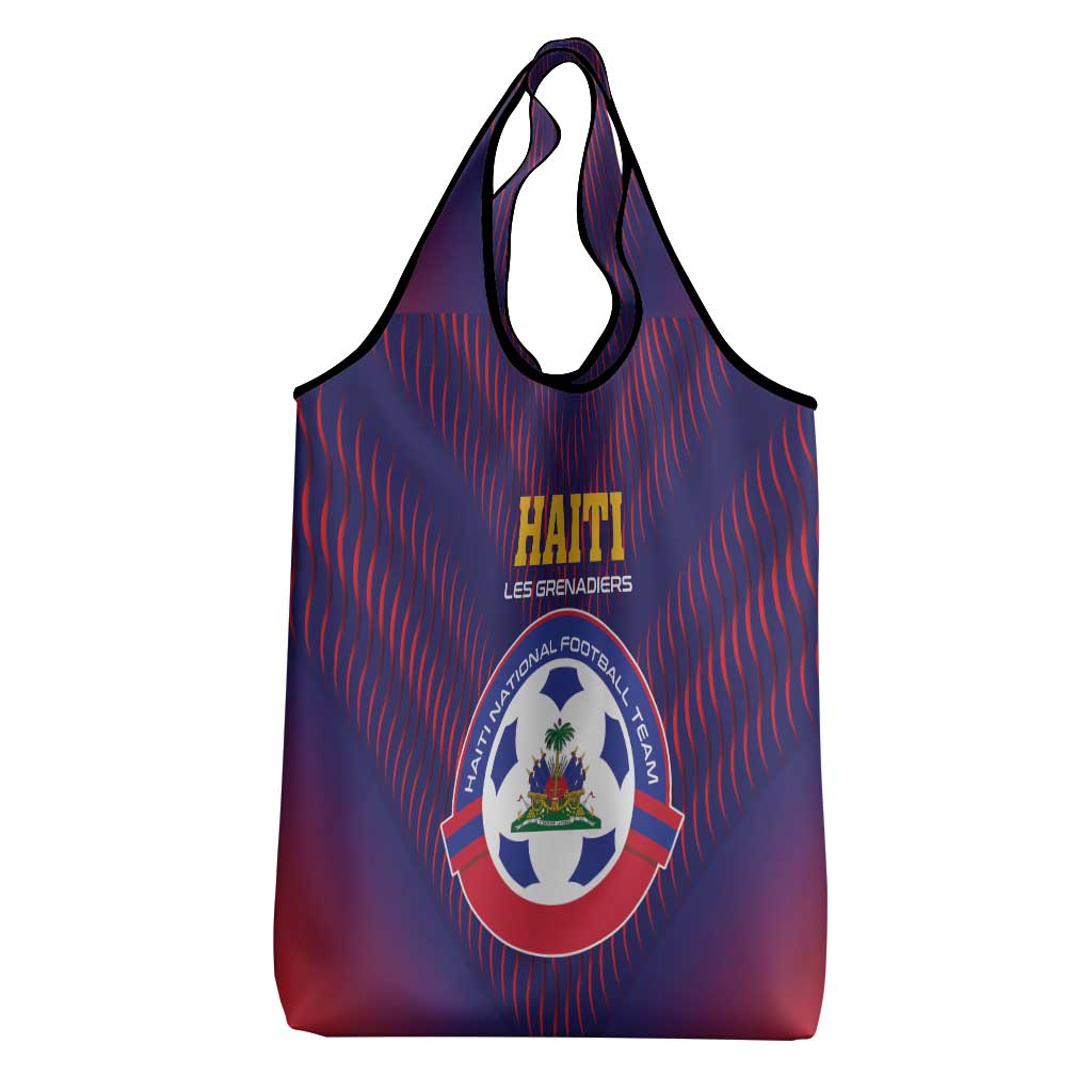 Afro Haiti Football Grocery Bag Come On Les Grenadiers