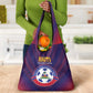Afro Haiti Football Grocery Bag Come On Les Grenadiers
