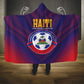 Afro Haiti Football Hooded Blanket Come On Les Grenadiers