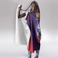 Afro Haiti Football Hooded Blanket Come On Les Grenadiers