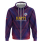 Custom Afro Haiti Football Hoodie Come On Les Grenadiers