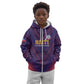 Custom Afro Haiti Football Kid Hoodie Come On Les Grenadiers