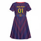 Custom Afro Haiti Football Kid Short Sleeve Dress Come On Les Grenadiers