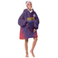 Custom Afro Haiti Football Kid Wearable Blanket Hoodie Come On Les Grenadiers
