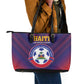 Afro Haiti Football Leather Tote Bag Come On Les Grenadiers