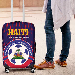 Afro Haiti Football Luggage Cover Come On Les Grenadiers