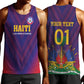 Custom Afro Haiti Football Men Tank Top Come On Les Grenadiers