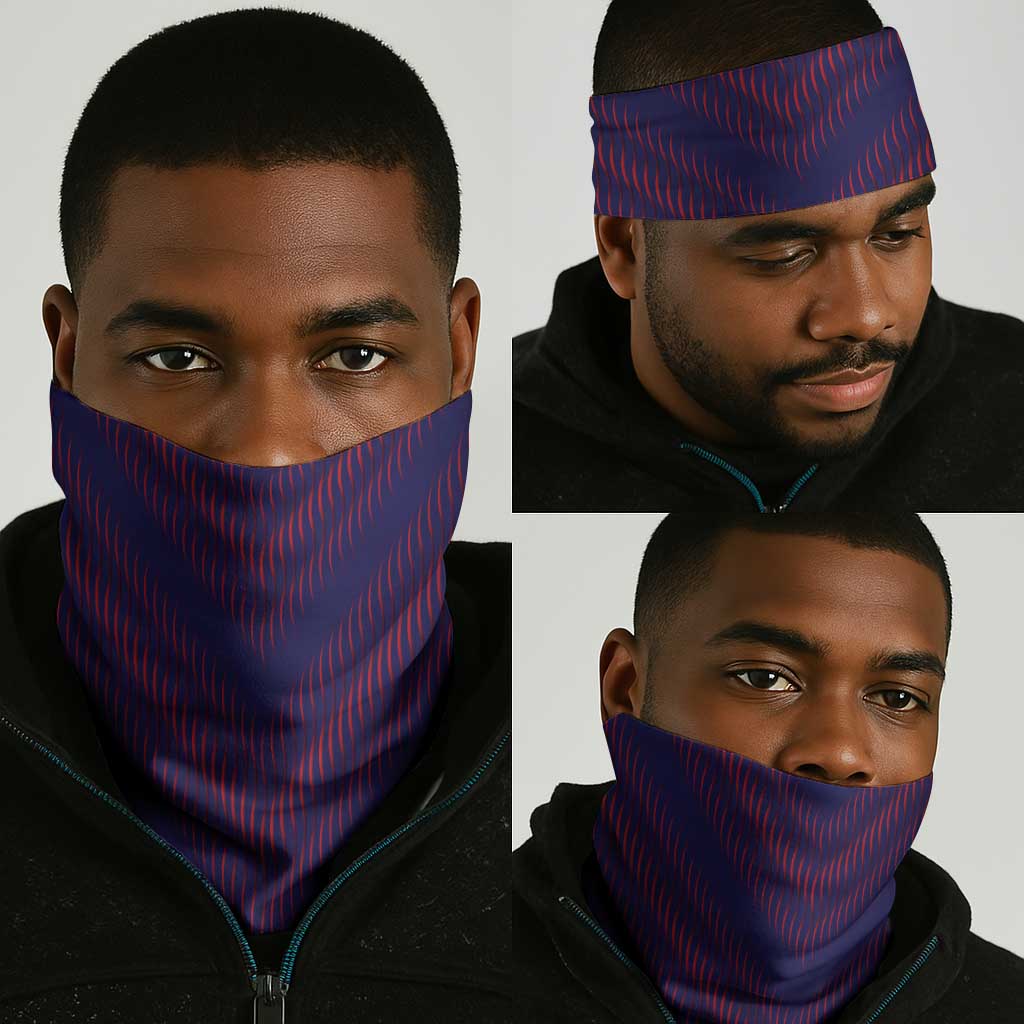 Afro Haiti Football Neck Gaiter Come On Les Grenadiers - African Pride