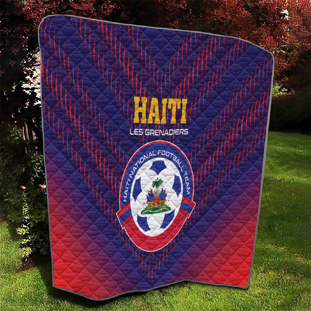 Afro Haiti Football Quilt Come On Les Grenadiers