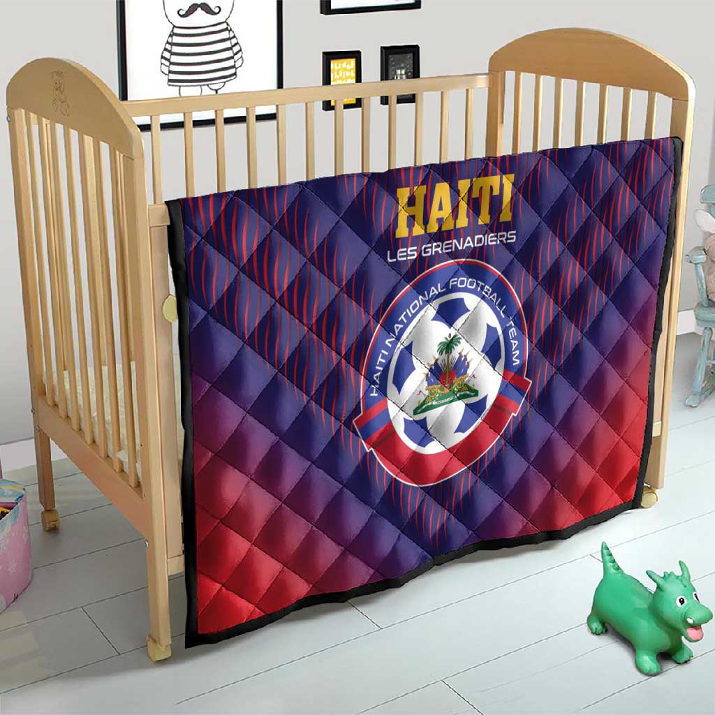 Afro Haiti Football Quilt Come On Les Grenadiers