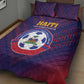 Afro Haiti Football Quilt Bed Set Come On Les Grenadiers