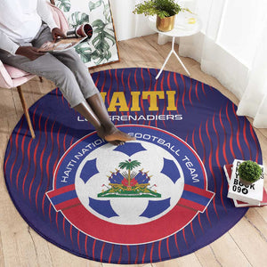 Afro Haiti Football Round Carpet Come On Les Grenadiers