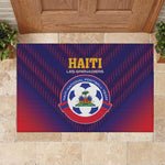 Afro Haiti Football Rubber Doormat Come On Les Grenadiers