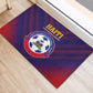 Afro Haiti Football Rubber Doormat Come On Les Grenadiers