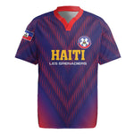Custom Afro Haiti Football Rugby Jersey Come On Les Grenadiers