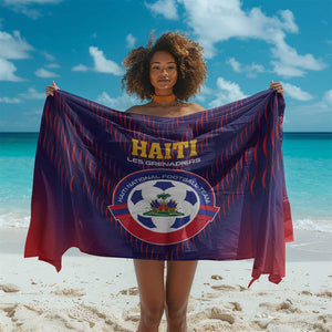 Afro Haiti Football Sarong Come On Les Grenadiers