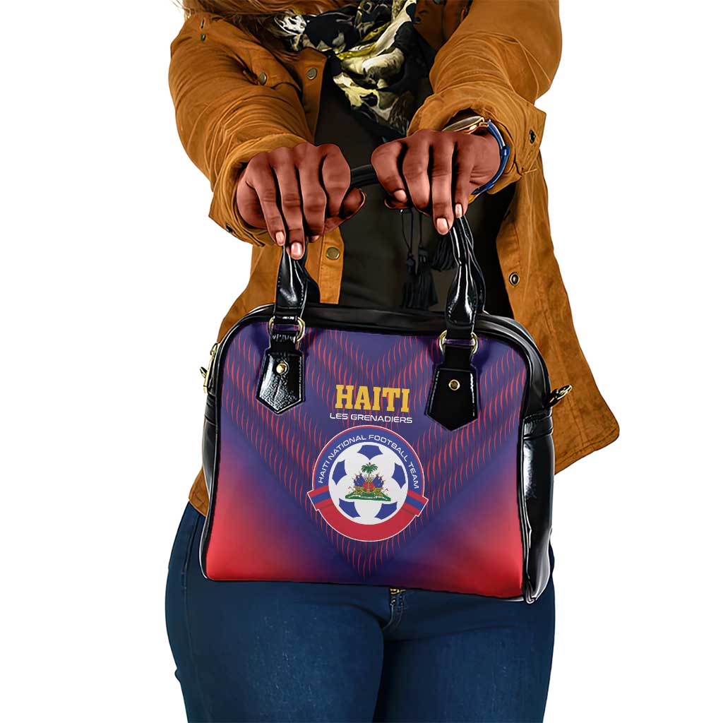 Afro Haiti Football Shoulder Handbag Come On Les Grenadiers