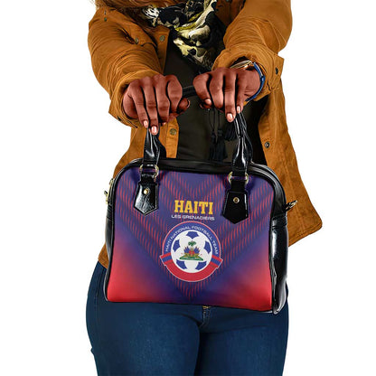 Afro Haiti Football Shoulder Handbag Come On Les Grenadiers