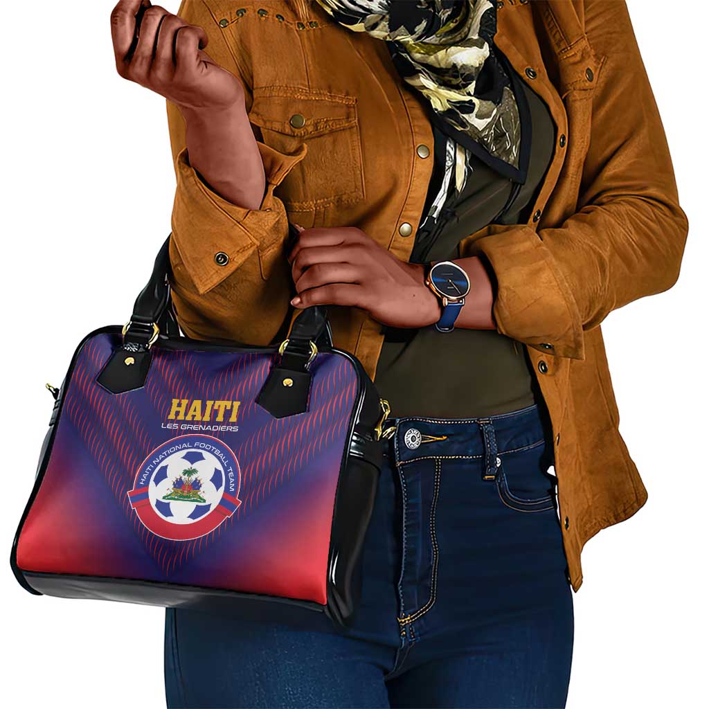 Afro Haiti Football Shoulder Handbag Come On Les Grenadiers