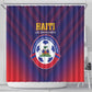 Afro Haiti Football Shower Curtain Come On Les Grenadiers