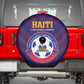 Afro Haiti Football Spare Tire Cover Come On Les Grenadiers