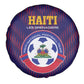 Afro Haiti Football Spare Tire Cover Come On Les Grenadiers