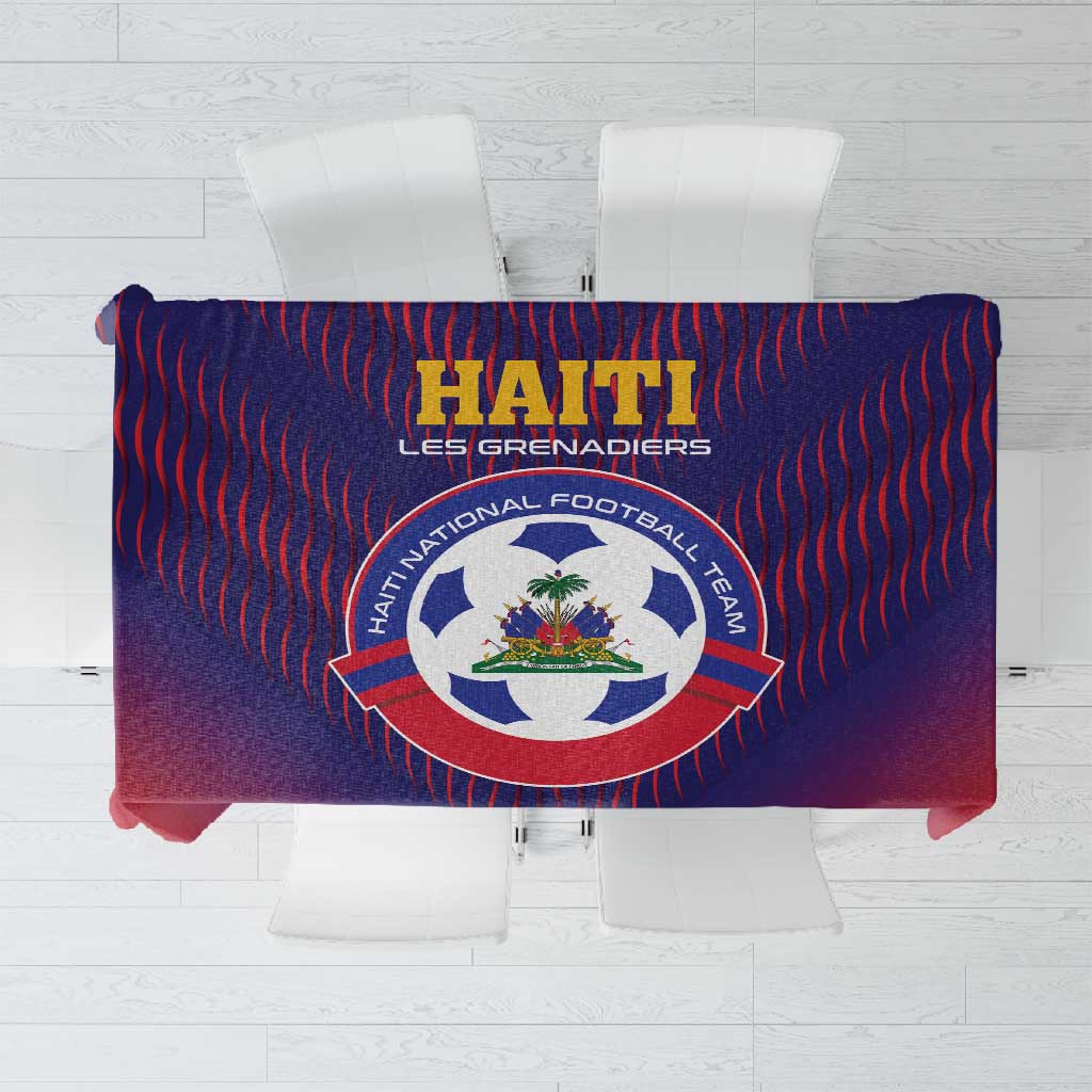 Afro Haiti Football Tablecloth Come On Les Grenadiers