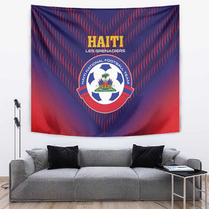 Afro Haiti Football Tapestry Come On Les Grenadiers
