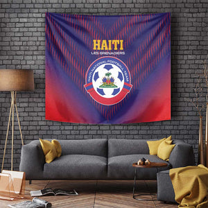 Afro Haiti Football Tapestry Come On Les Grenadiers