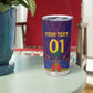 Custom Afro Haiti Football Tumbler Cup Come On Les Grenadiers